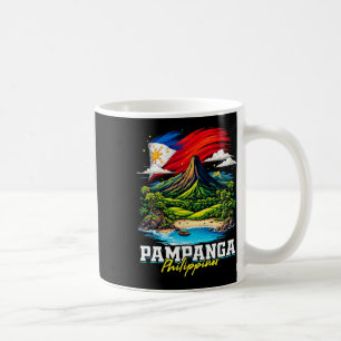 Taza De Café Recuerdo de bandera filipina Pampanga Filipinas