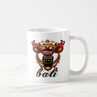 Taza De Café Recuerdo de Barong Indonesia del Balinese