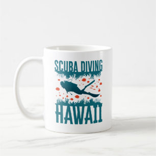 Taza De Café Recuerdo de buceo en Hawaii