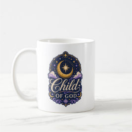 Taza De Café Recuerdo de la fe cristiana celestial hijo de Dios