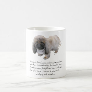 Taza De Café Recuerdo de Pekinés - HEMBRA