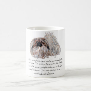 Taza De Café Recuerdo de Pekinés - MACHO