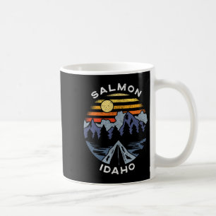 Taza De Café Recuerdo de vacaciones de camping en las montañas