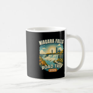 Taza De Café Recuerdo de Vacaciones Familiares Niagara Falls Vi