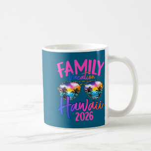 Taza De Café Recuerdo de vacaciones hawaianas de Hawái 2026 que