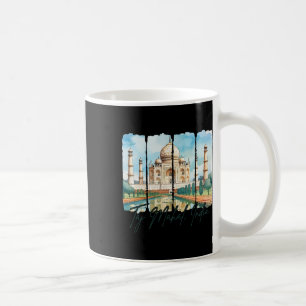 Taza De Café Recuerdo de viaje a la India Taj Mahal viaje Taj M
