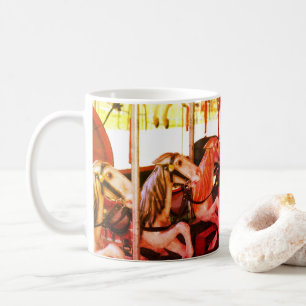 Taza De Café Recuerdos de caballos de Carrusel