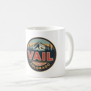 Taza De Café recuerdos de cable car al aire libre vintage Vail