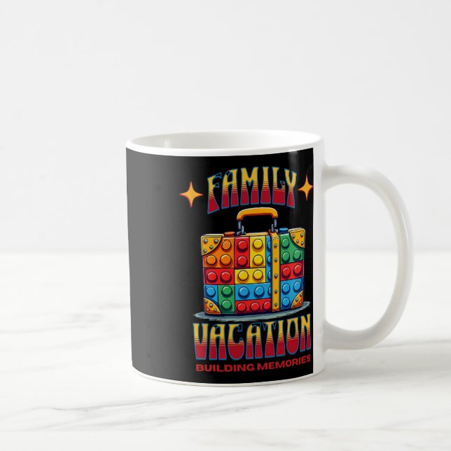 Taza De Café Recuerdos de construcción de edificios de vacacion (Derecha)