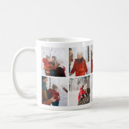 Taza De Café Recuerdos de familia Collage de fotos Mug