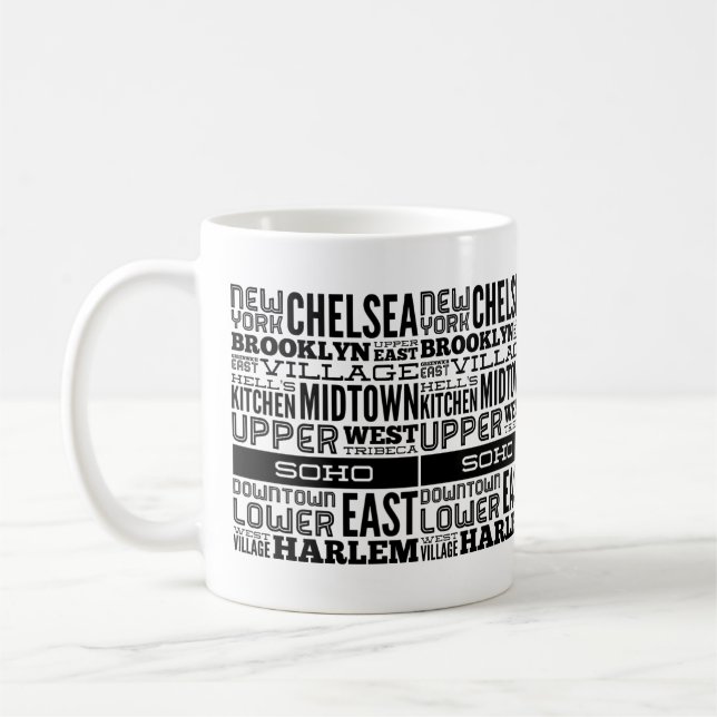 Taza De Café Recuerdos de la ciudad de Nueva York (Izquierda)