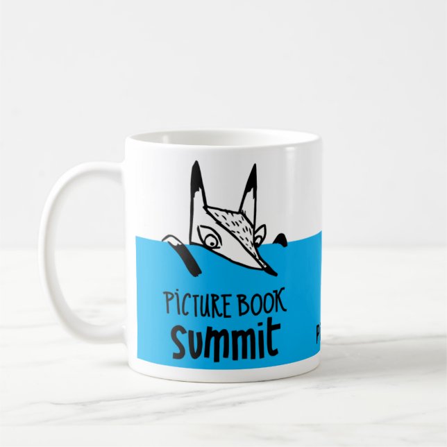 Taza De Café Recuerdos de la cumbre del libro ilustrado (Izquierda)