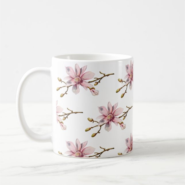 Taza De Café Recuerdos de Magnolia (Izquierda)