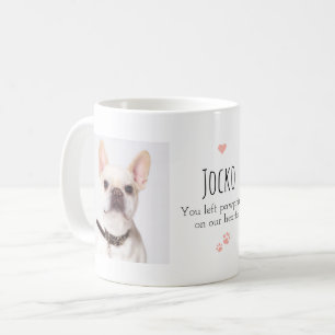 Taza De Café Recuerdos De Mascotas Huellas De Pata En Nuestros 