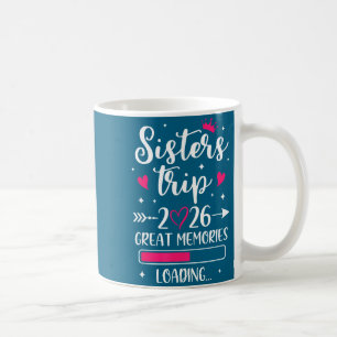 Taza De Café Recuerdos de viaje de hermanas 2026 Arte gráfico d