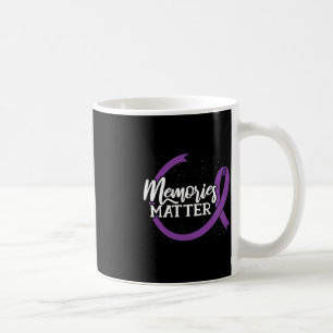 Taza De Café Recuerdos importantes - Conciencia sobre el Alzhei