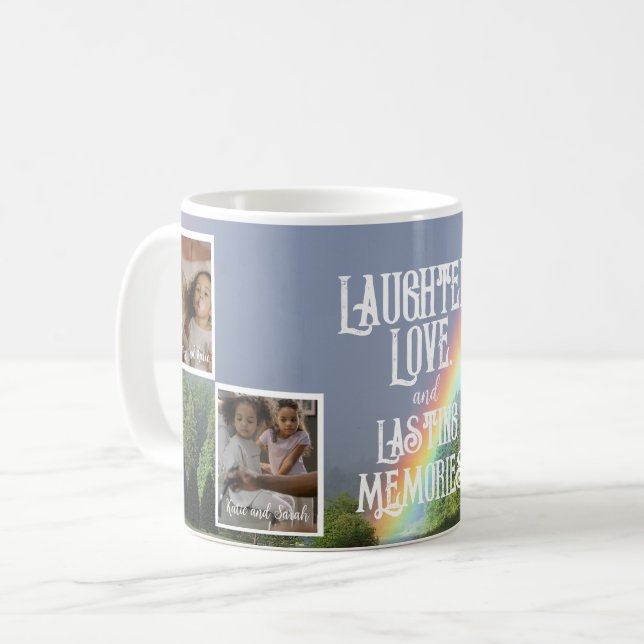 Taza De Café Recuerdos personalizados Keepsake Photo Mug (Anverso izquierdo)