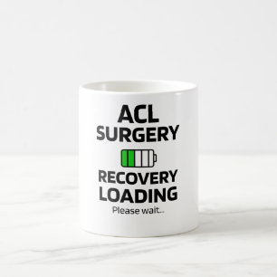 Taza De Café Recuperación de Cirugía ACL  Sobreviviente de ci