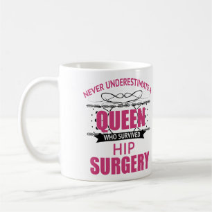 Taza De Café Recuperación De Cirugía De Hip Para Mujeres