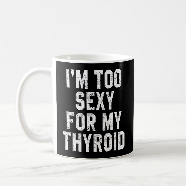 Taza De Café Recuperación de Cirugía Tiroidea Survidad de Cánce (Izquierda)