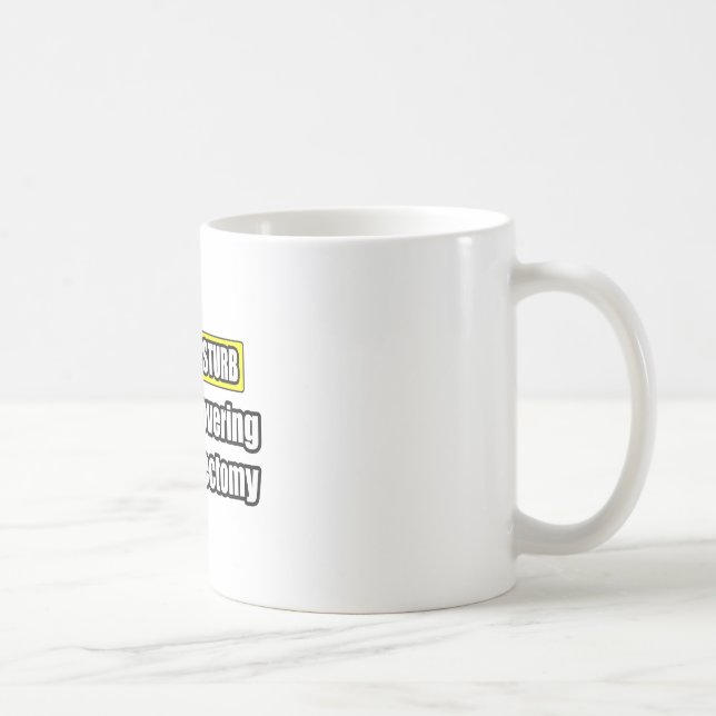 Taza De Café Recuperación Ocupada De La Vasectomía (Derecha)