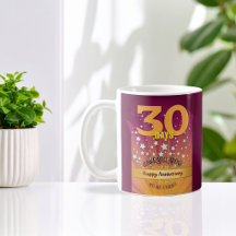 Recuperación personalizada de aniversario de 30 dí