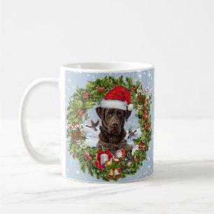 Taza De Café Recuperador de chocolates y Navidades escribían