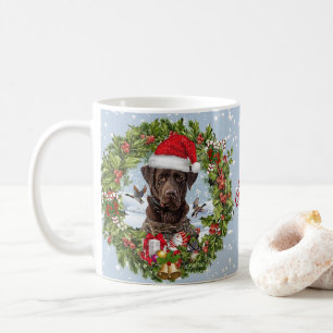 Taza De Café Recuperador de chocolates y Navidades escribían