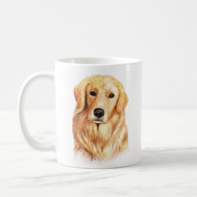 Taza De Café Recuperador de oro personalizado (Izquierda)