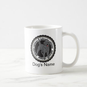 Taza De Café Recuperador de perro con nombre