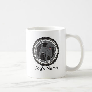 Taza De Café Recuperador de perro con nombre