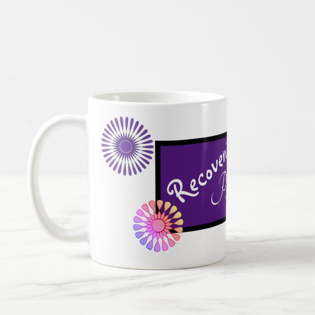 Taza De Café Recuperando la celebración perfeccionista Mug (Izquierda)