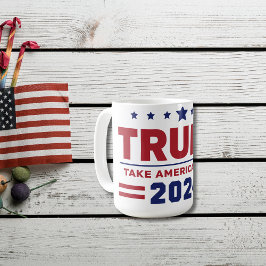 Taza De Café Recuperar a Estados Unidos Trump 2024