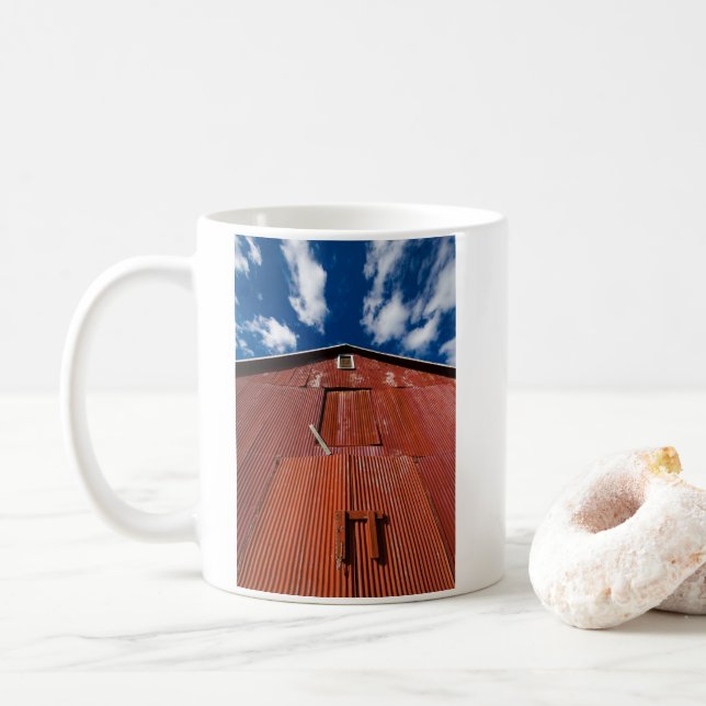 Taza De Café Red Barn (Con donut)