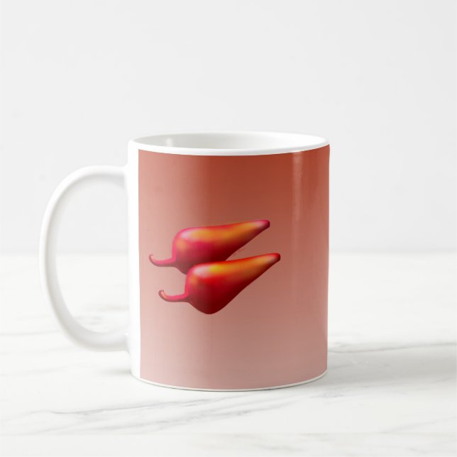 Taza De Café Red Chili Peppers (Izquierda)