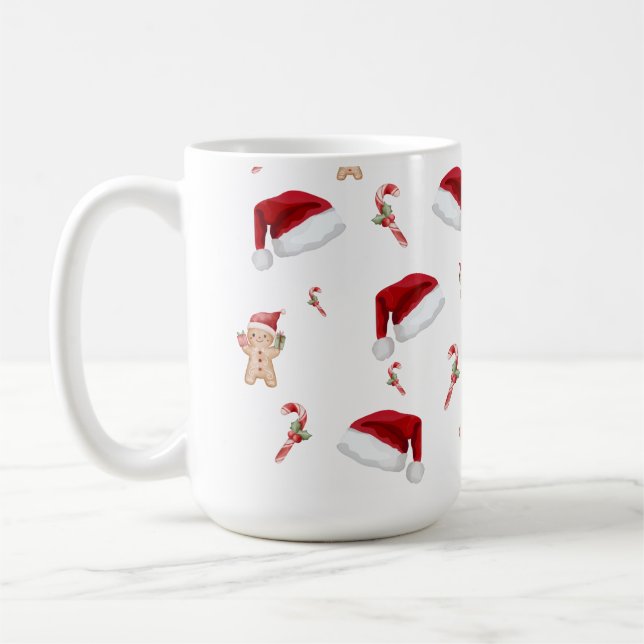 Taza De Café Red Christmas (Izquierda)
