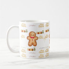 Taza De Café red Christmas  happy day and Christmas