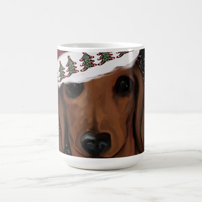 Taza De Café Red Dachshund (Centro)