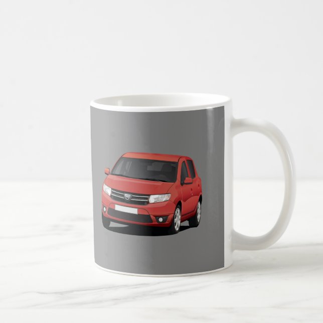 Taza De Café Red Dacia Sandero 2 x imagen (Derecha)