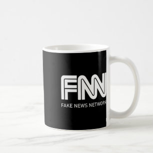 Taza De Café Red de noticias falsas de Trump Fnn 