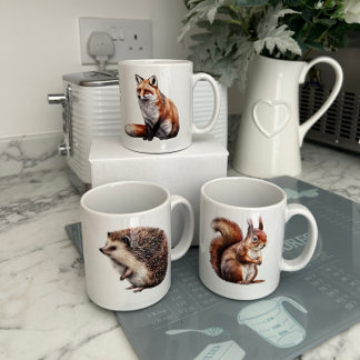 Taza De Café Red Fox Mug