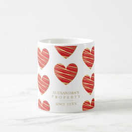 Taza De Café Red Heart Best Friends All Occasion