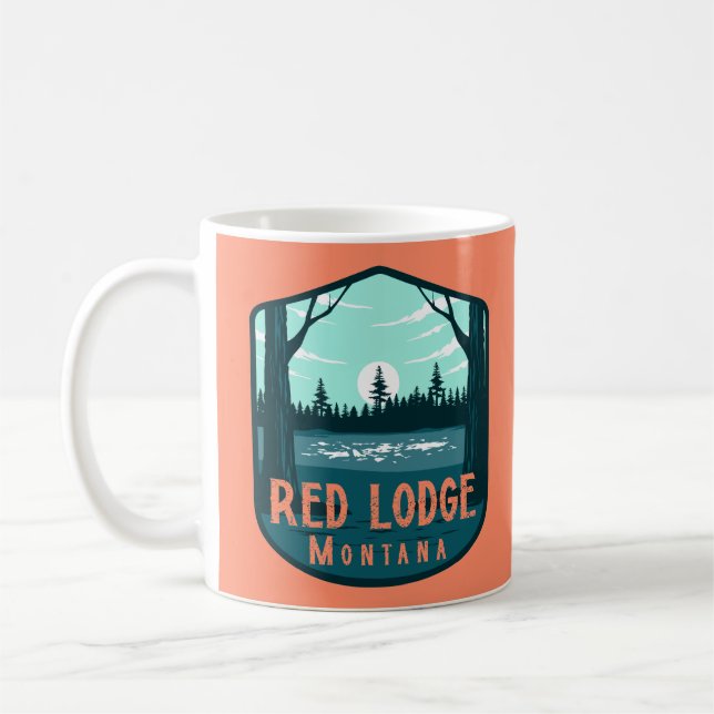 Taza De Café Red Lodge Montana (Izquierda)