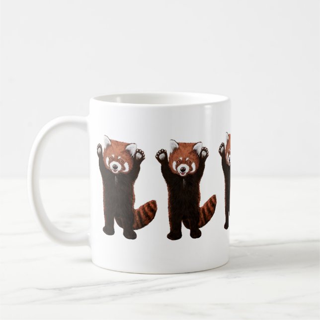 Taza De Café Red Panda Mug (Izquierda)