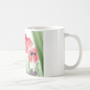 Taza De Café Red Poppies Mug