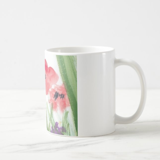 Taza De Café Red Poppies Mug (Derecha)