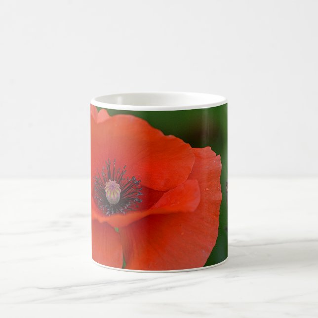 Taza De Café Red Poppy Mug (Centro)