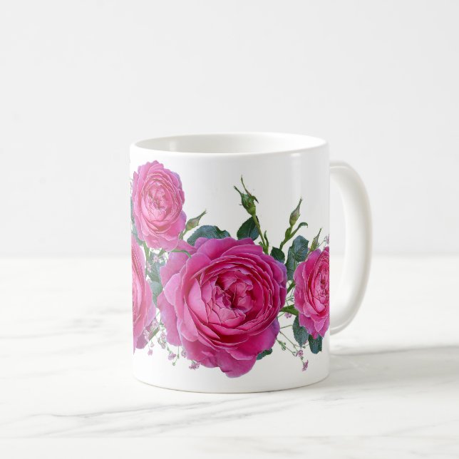 Taza De Café Red roses (Anverso derecho)