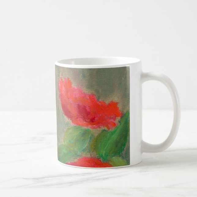 Taza De Café Red Roses Mug (Derecha)