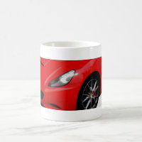 ~Red Sportscar~ MUG, PERSONALIZAR IT!